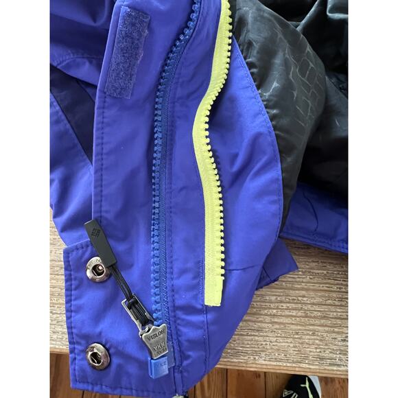 Columbia Waterproof 3 in 1 Shell Jacket Grape S - Picture 8 of 9